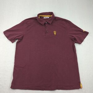 Arizona State Sun Devils Shirt Mens Extra Large Maroon Tommy Bahama